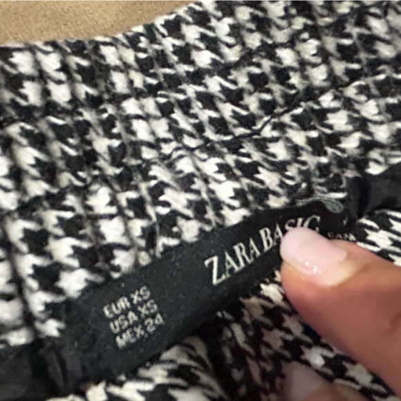 Zara houndstooth pants - Picture 4 of 5